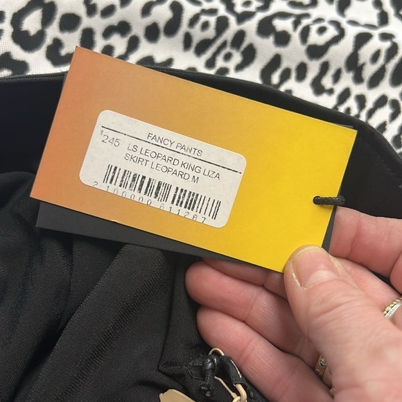 Le Superbe NWT Leopard King Liza Skirt Size M - Picture 8 of 10